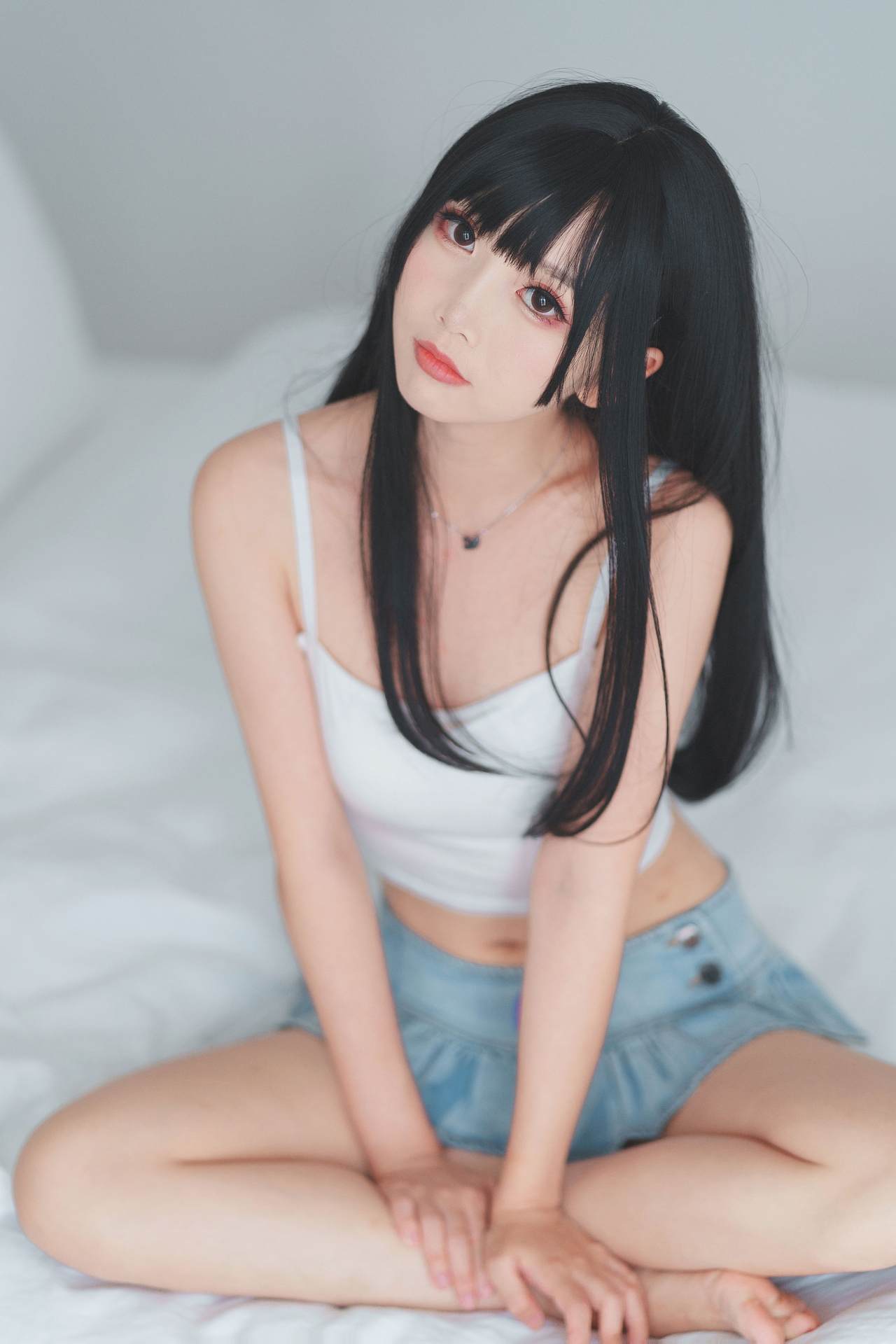 NO.049面饼仙儿可爱女友全集【40P】-可宝主